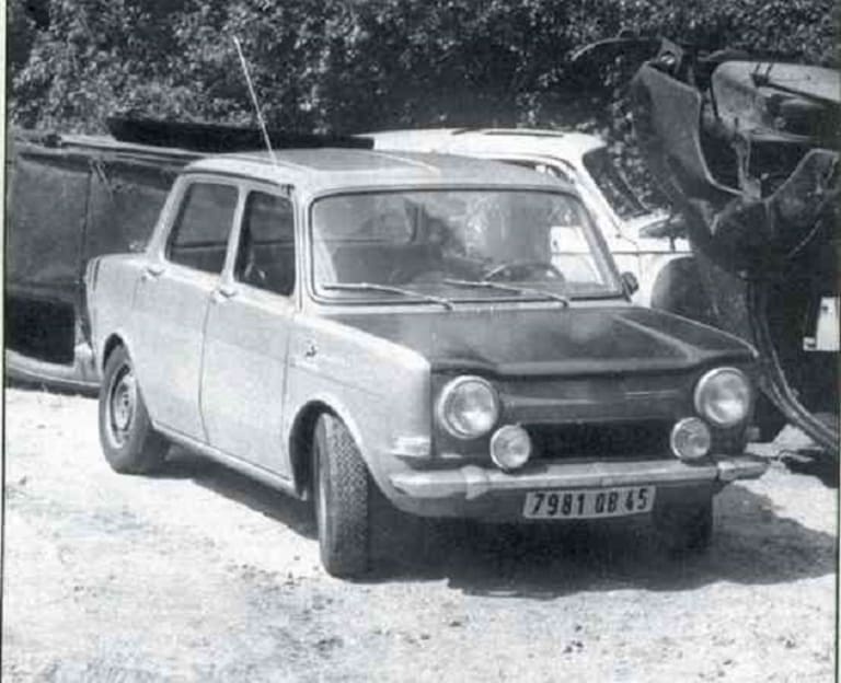 Une Simca Rallye-Basty