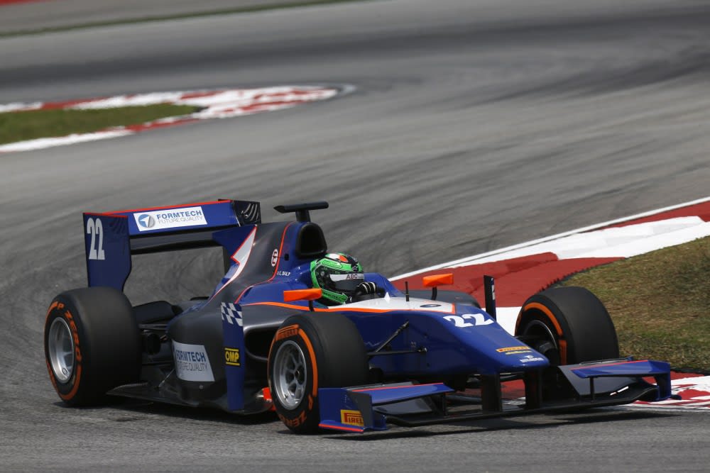 Toutes les GP2 sont écquipés de moteurs V8 Renault-Mécachrome (ici un modèle 2011)