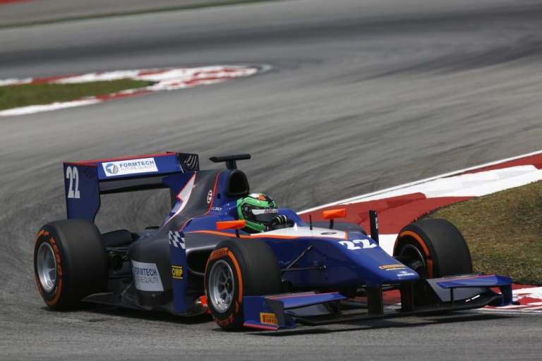 Toutes les GP2 sont écquipés de moteurs V8 Renault-Mécachrome (ici un modèle 2011)