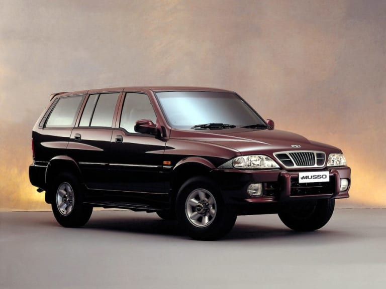 Daewoo Musso, produit entre 1998 et 2002