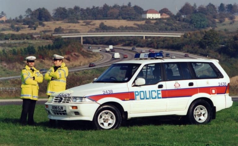 Musso de la Police Anglaise