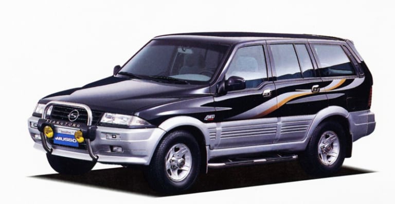Photo catalogue de la Ssangyong Musso