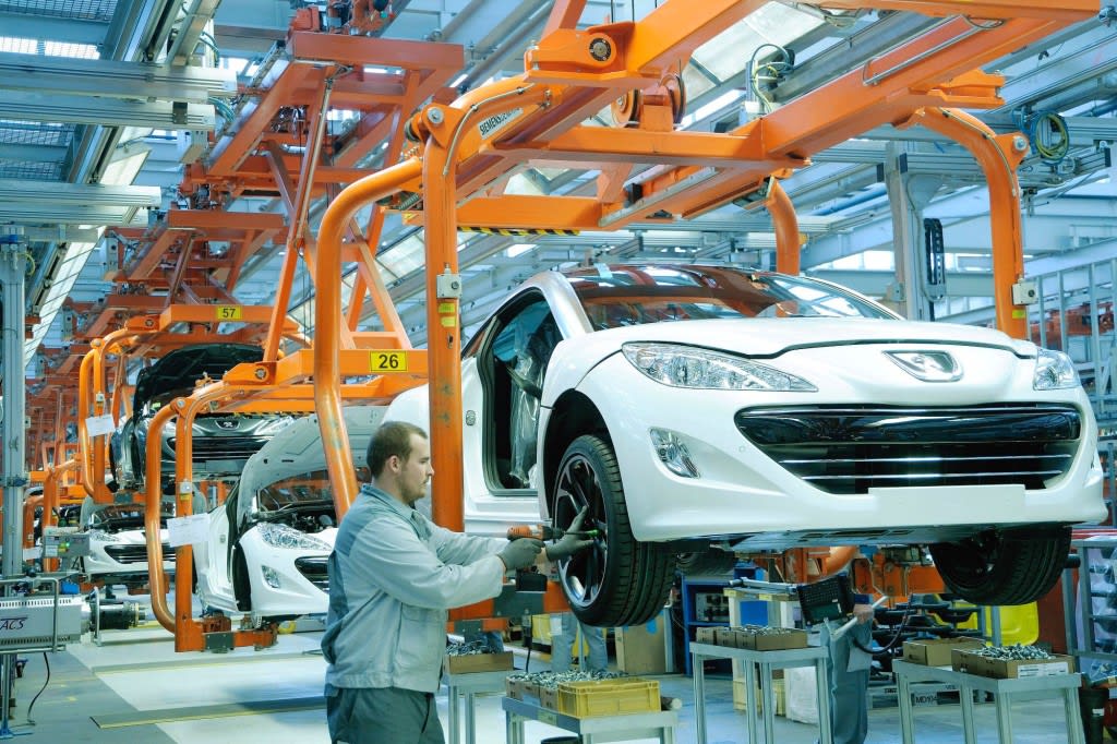 La chaîne de production du RCZ, à Graz en Autriche