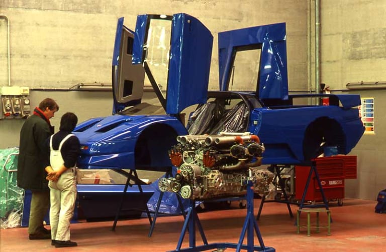 Le proto en cours de fabrication à l'usine !