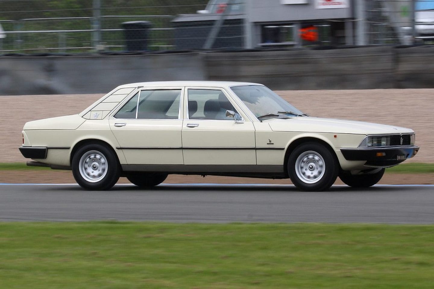 En mouvement, la Quattroporte II devient plus dynamique à l'oeil !