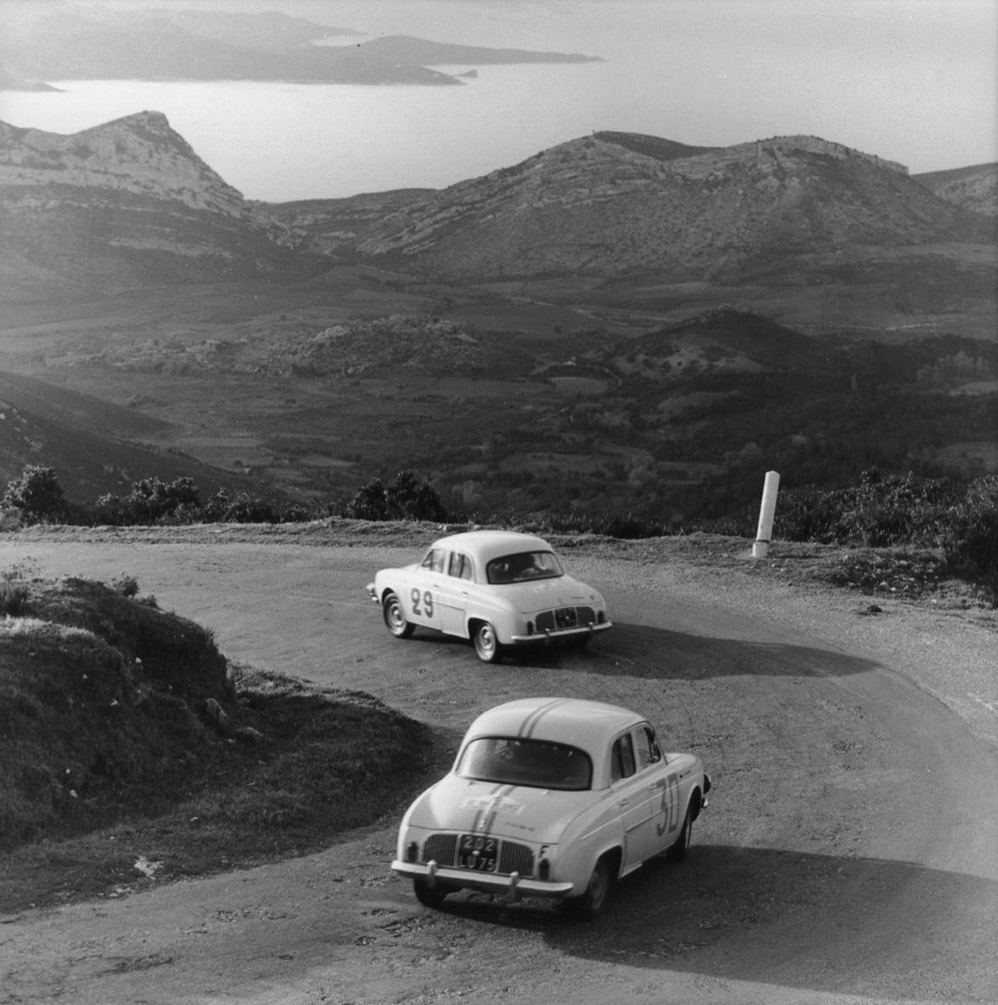 Photo de l'époque TOUR DE CORSE