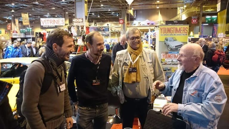Quand BR rencontre Bernard Marreau au salon Rétromobile 2015 !