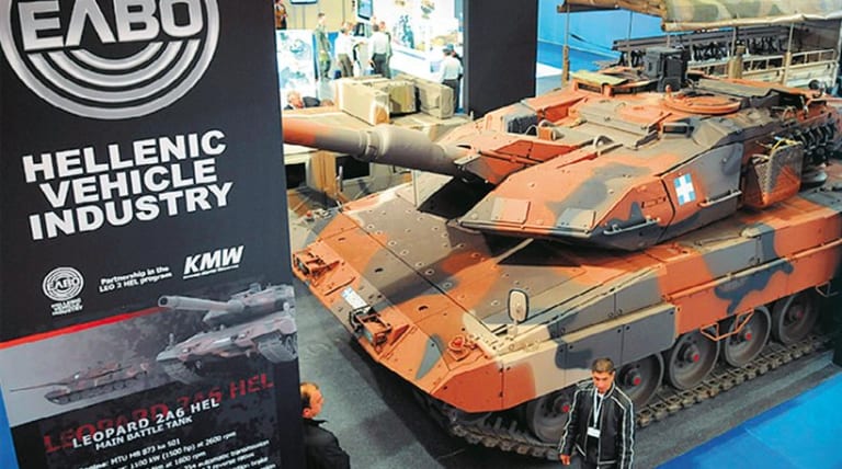 La version grecque du char Leopard allemand !