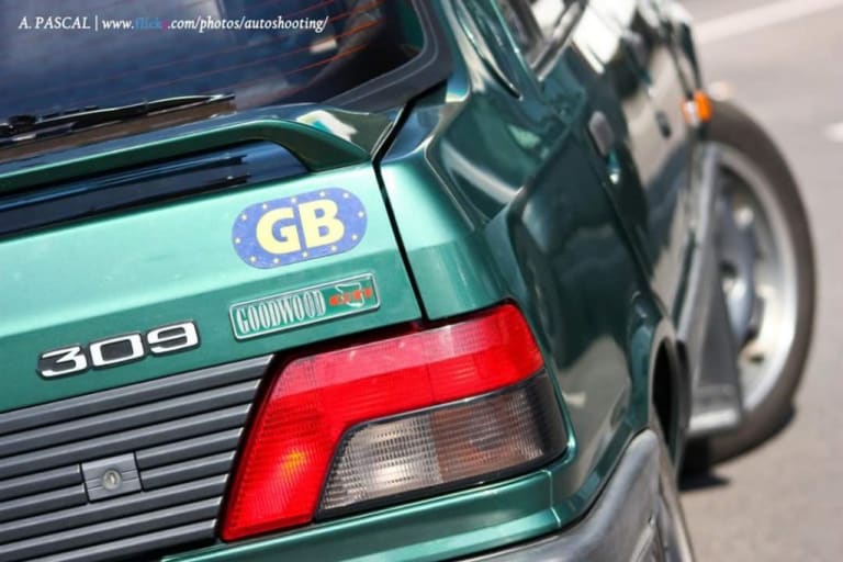 Peugeot 309 GTI Goodwood logo
