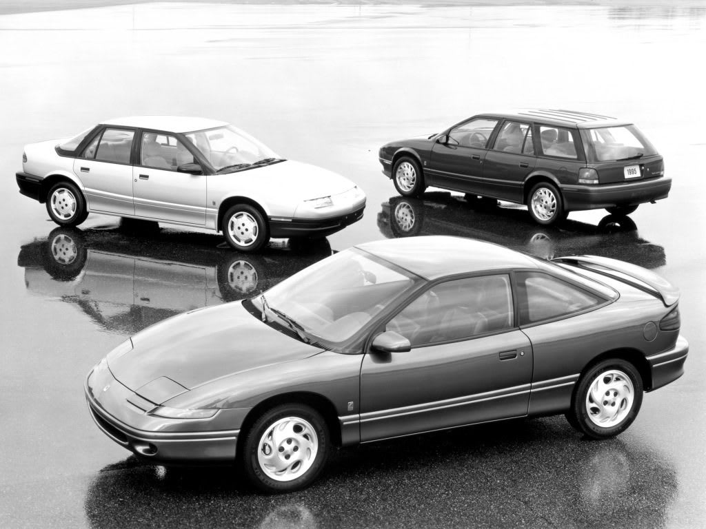 La gamme Saturn à ses débuts...