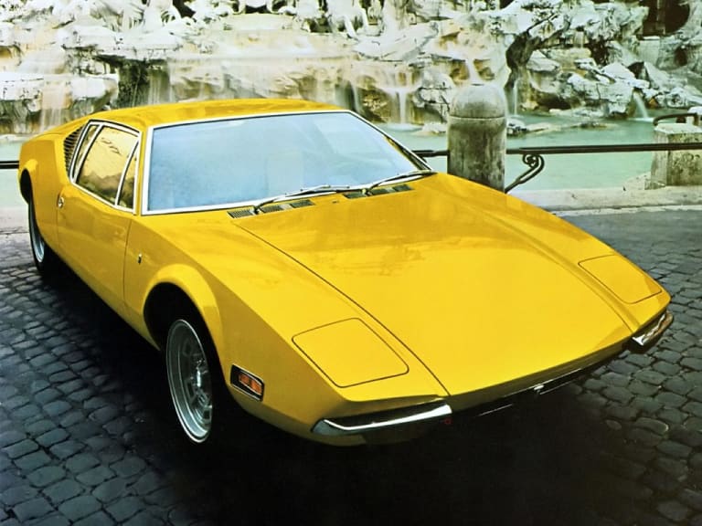 La De Tomaso Pantera, à moteur V8 Ford, en 1971 !