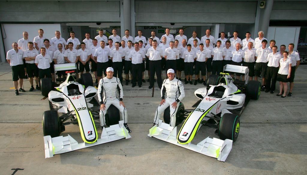 A la surprise générale, Ross Brawn créé Brawn GP sur les cendres de Honda et Super Aguri
