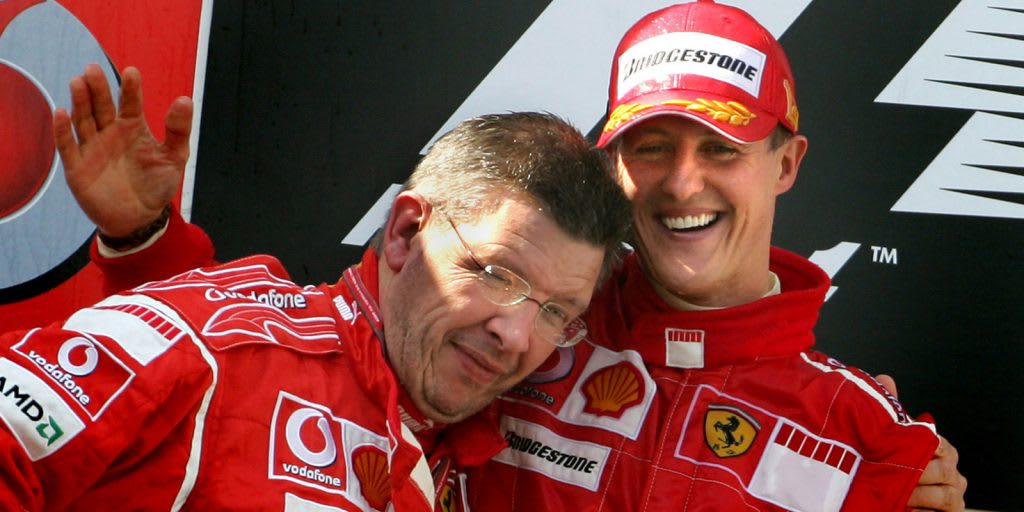 Ross Brawn dans sa période Ferrari