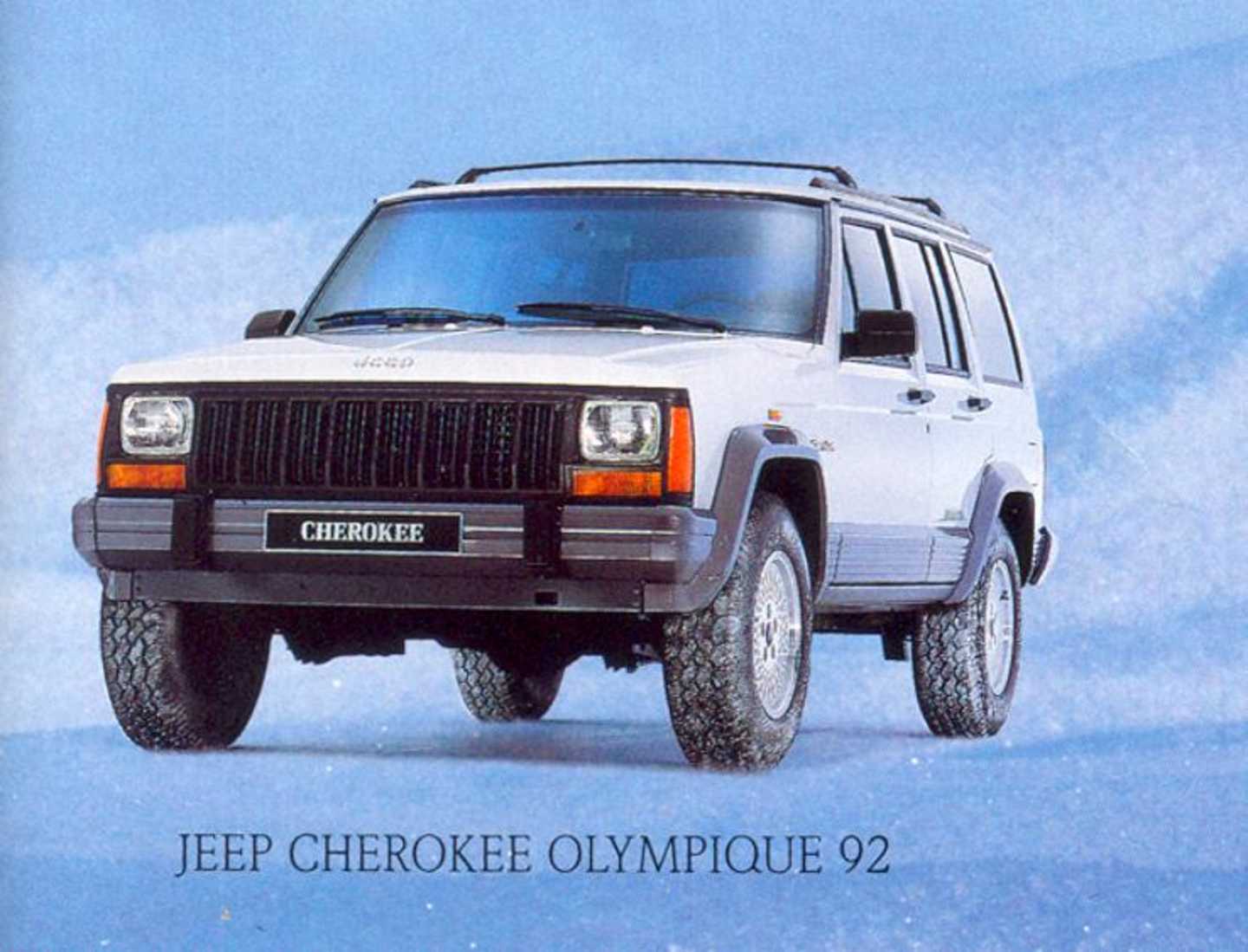 Jeep Cherokee Olympique 92 02