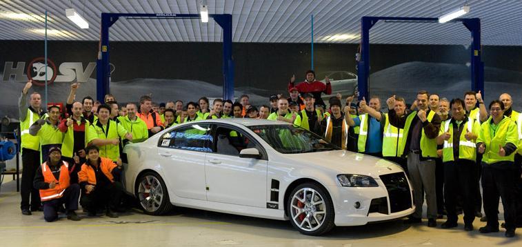 La dernière W427 produite, à l'usine !