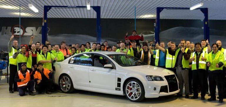 La dernière W427 produite, à l'usine !