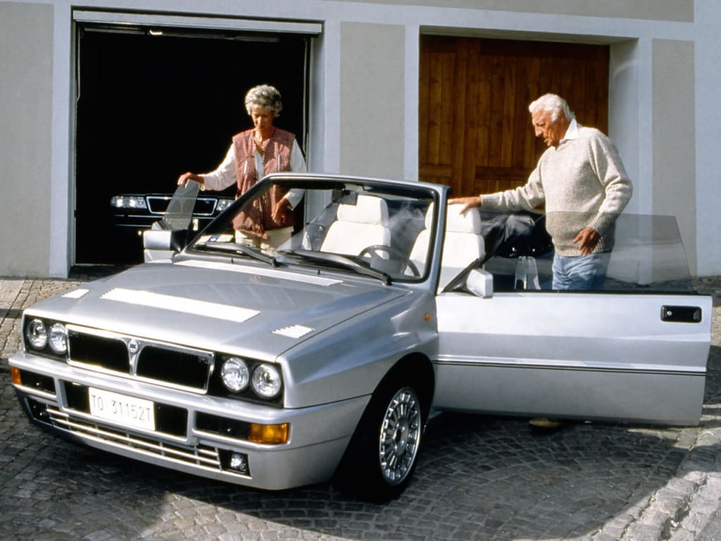 Agnelli s'offre une petite balade avec sa Delta Spider