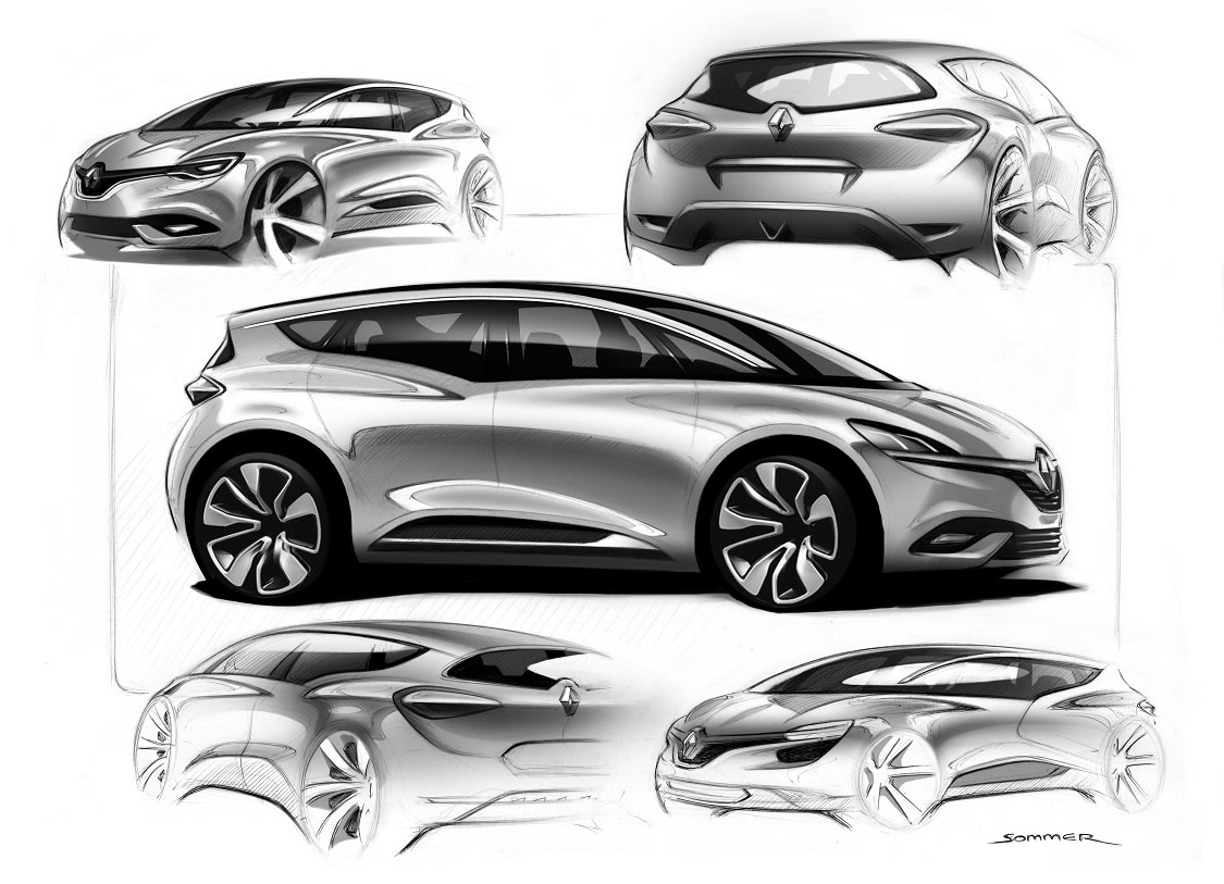 ETUDE DESIGN RENAULT SCENIC IV (JFA)