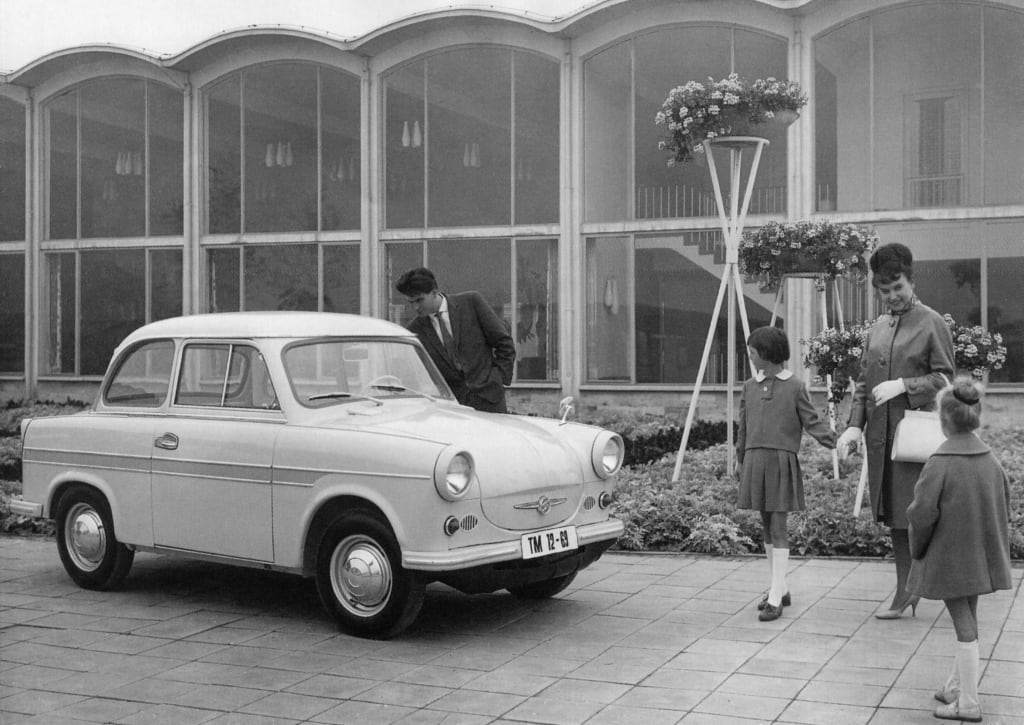 La P50 était plus ronde que la 601 qui lui succèdera