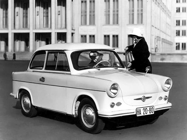 La P50, parue en 1958, est la première Trabant
