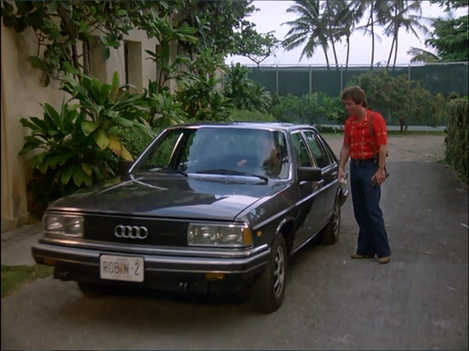 L'Audi 5000 apparaît en 1982 dans la série Magnum PI