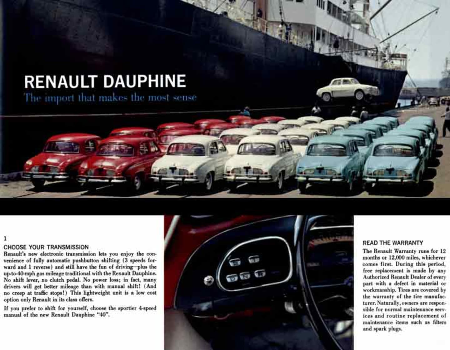 Article Renault Dauphine USA le fiasco du siècle