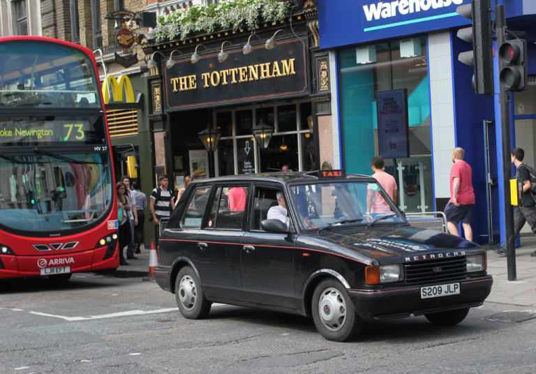 Le Metrocab des années 80
