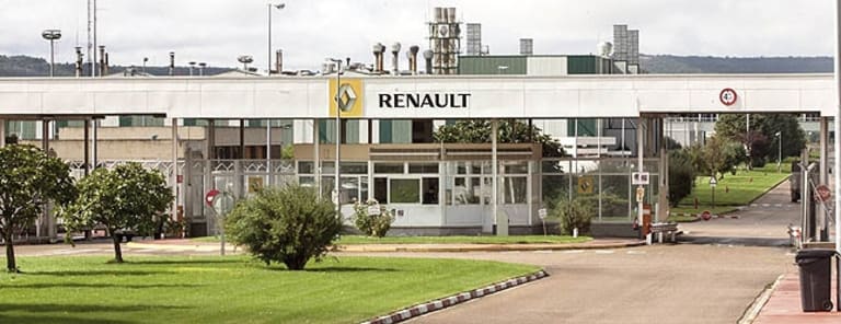 L'usine de Valladolid aujourd'hui (en haut) et de Palencia (en bas)