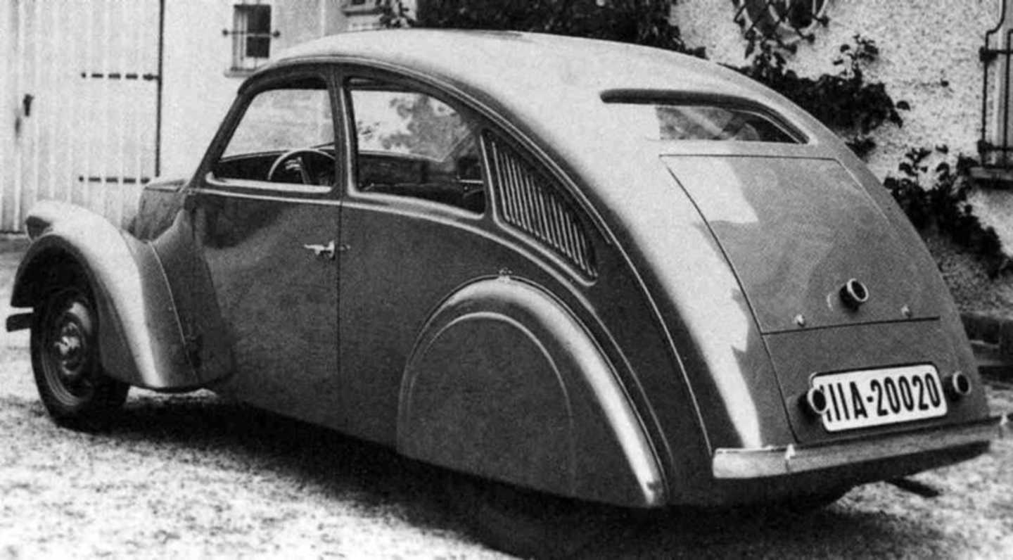 Zündapp typ12, le premier projet de Ferdinand Porsche