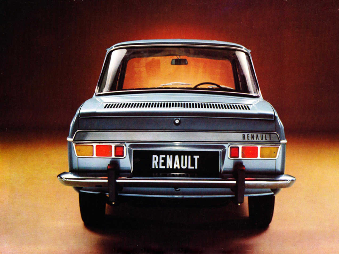 Renault 10 vue de derrière