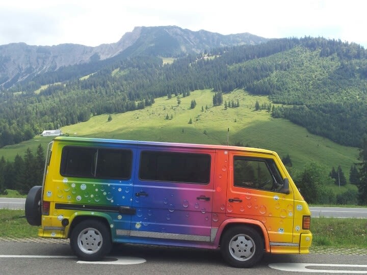 MB100 couleur rainbow