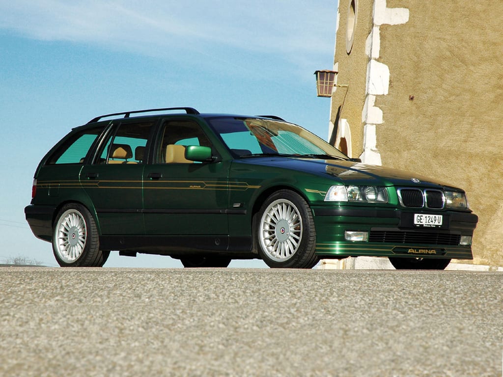 Une B3 3.2 Touring, somptueuse dans sa tenue verte