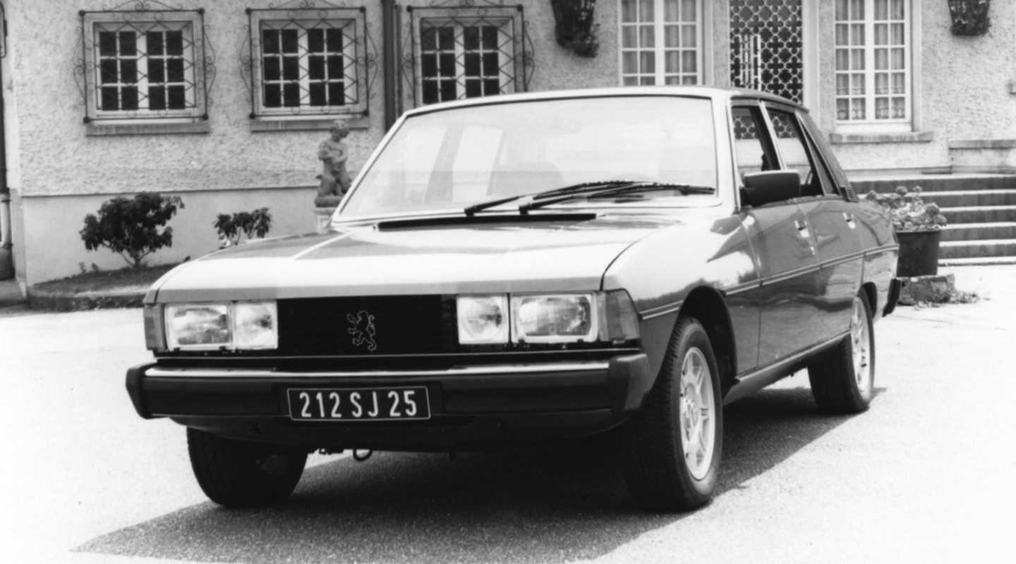 Peugeot 604 vue de face