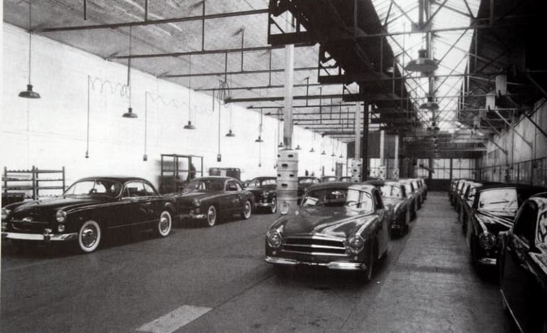 Usine de production de la Ford Comète