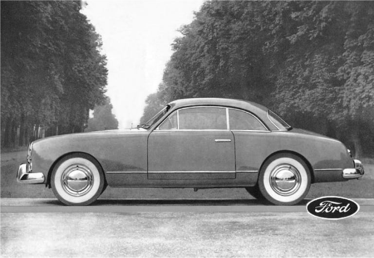 Affiche de la Ford Comète