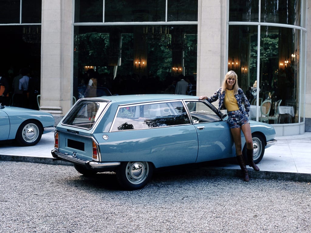 Citroën GS Service Club bleue