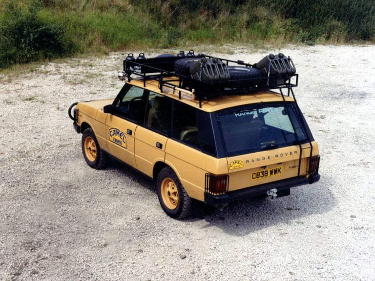 Range Rover Camel Trophy de derrière