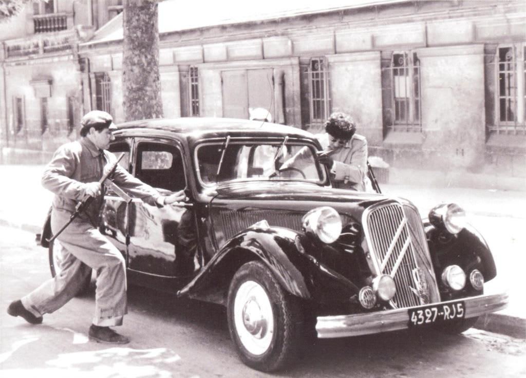 La Citroën 15-6 G dans le film « Le Gang » de Jacques Deray
