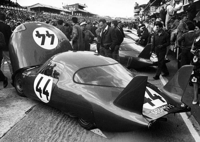 La Panhard CD participant au Mans 1962