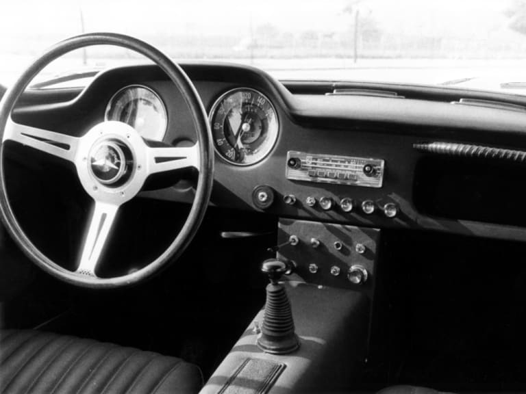 Intérieur de la Panhard CD Coupé