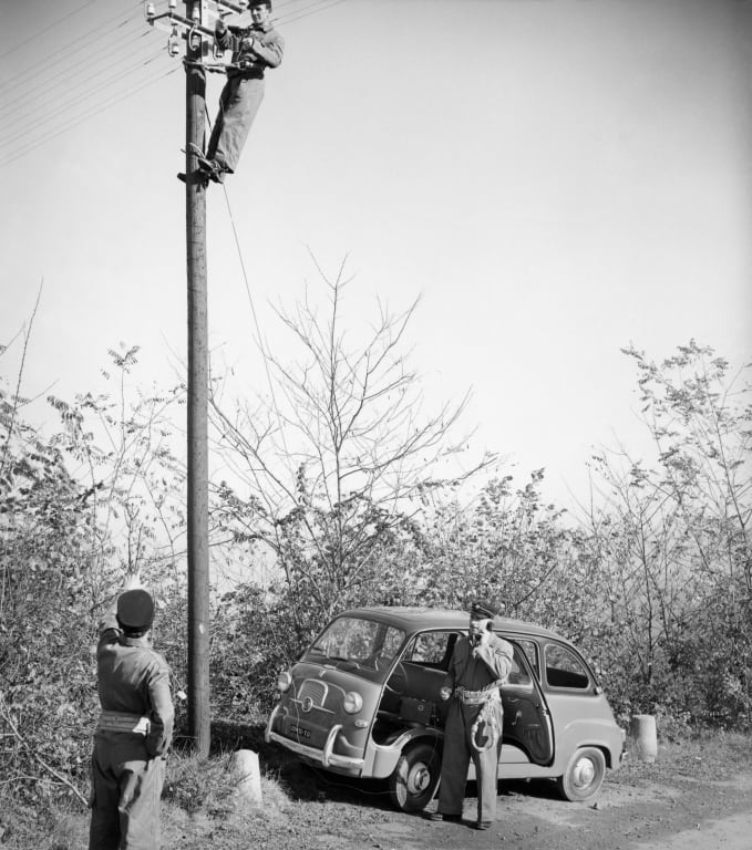 Fiat 600 Multipla de la gendarmerie