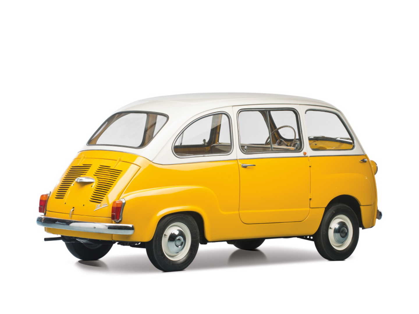 Fiat 600 Multipla jaune