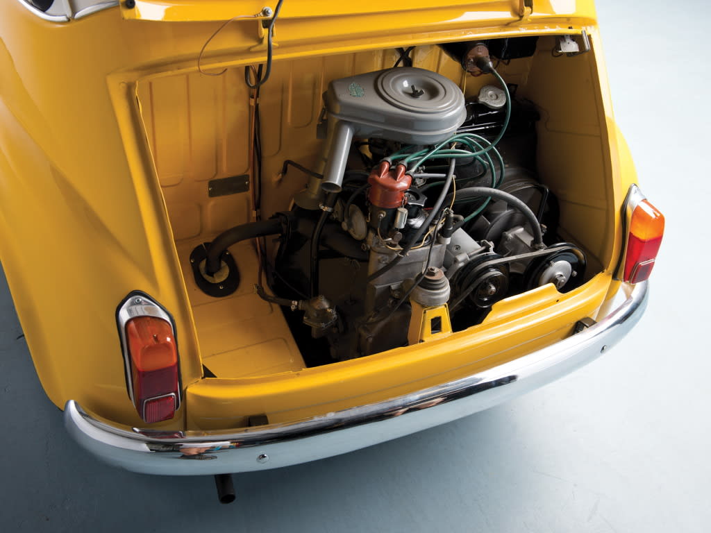 Moteur de la Fiat 600 Multipla
