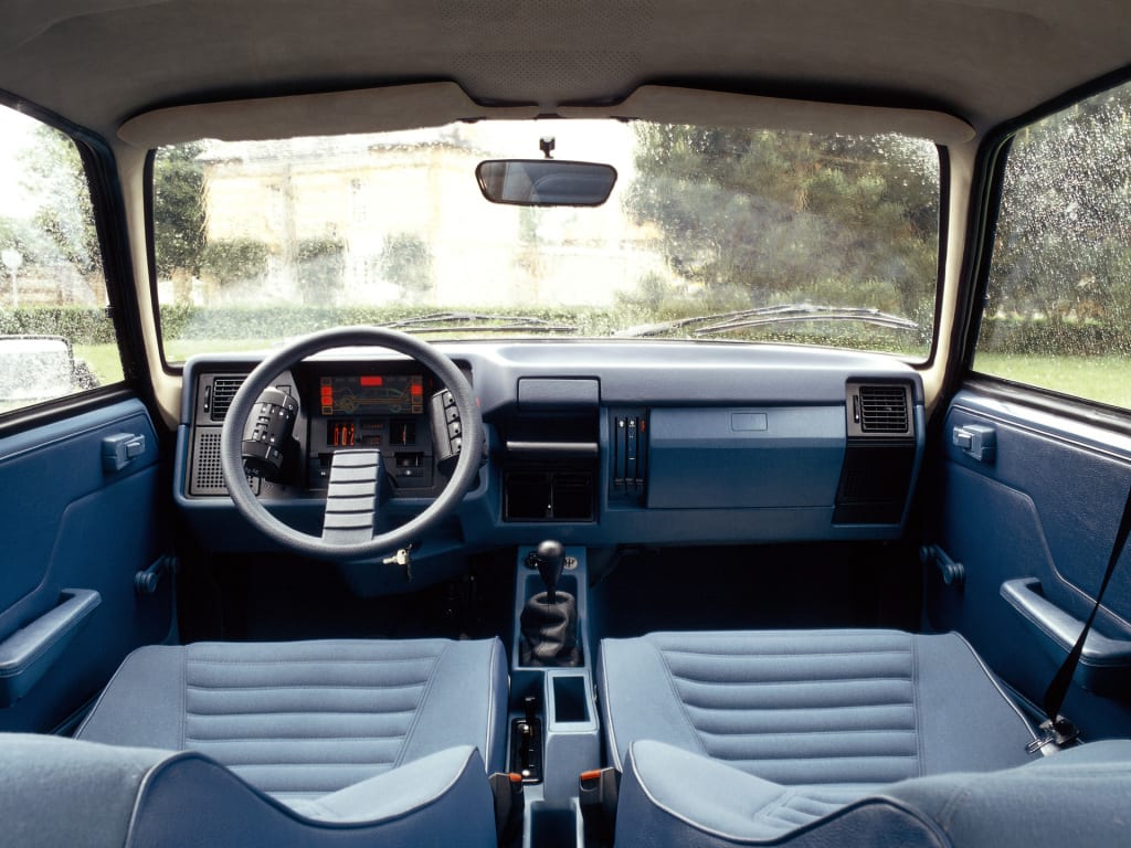 Intérieur de la Citroën GSA