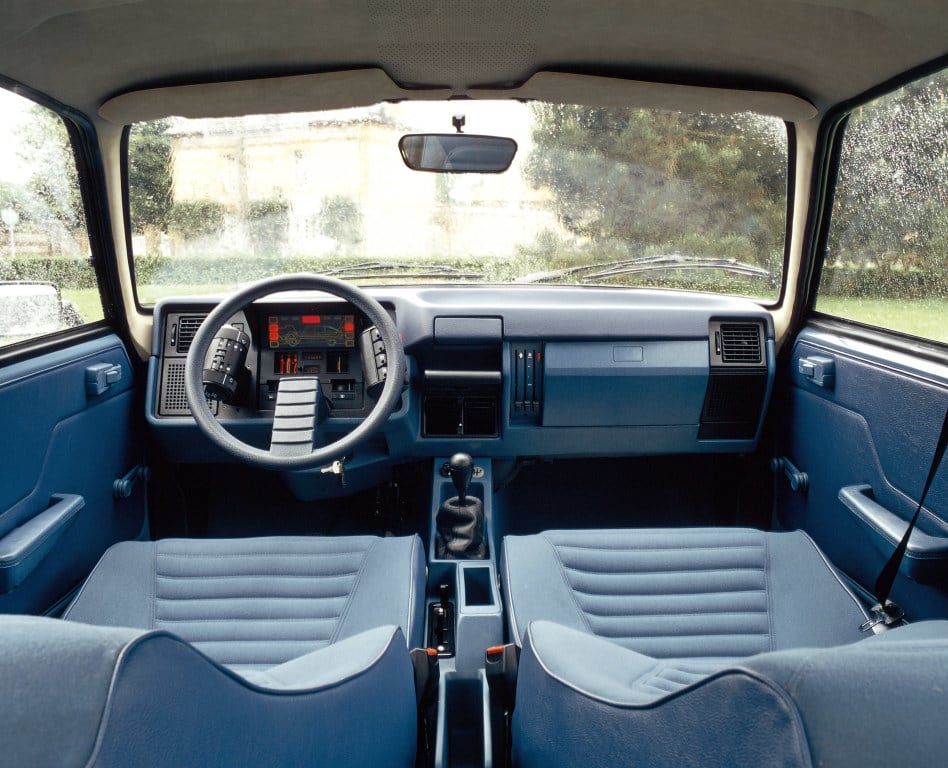 Intérieur de la Citroën GSA