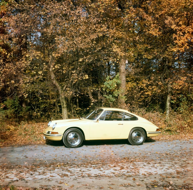 L’un des 13 prototypes de la 901, de 1963 avant que la 911 n’advienne en 1964