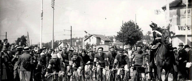 Le Tour de France en 1903, lancé par le journal l’Auto