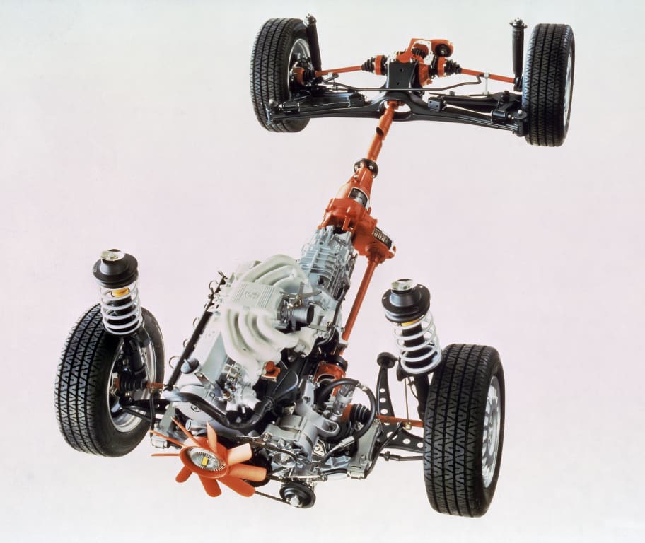 Mécanique de la BMW 325iX E30