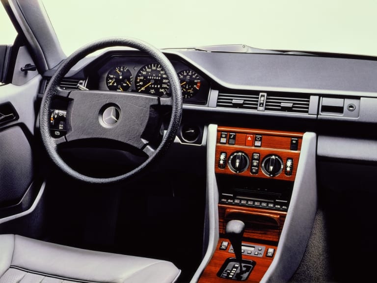 Intérieur de la C124 Coupé