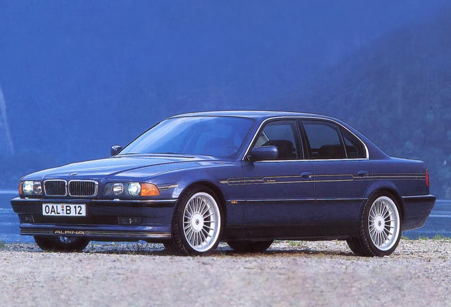Alpina vue de trois quarts avant